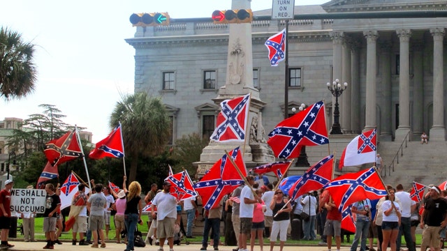 Media assault Confederate flag