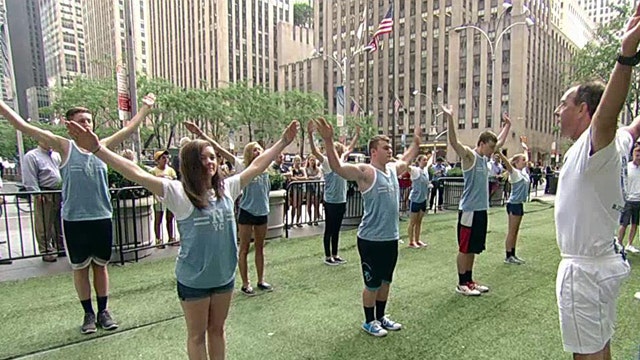 1960s-style P.E. class turns up the intensity