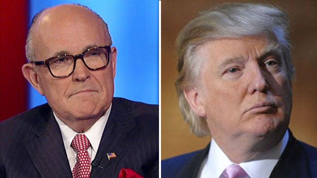 Rudy Giuliani weighs in on the Donald Trump debate