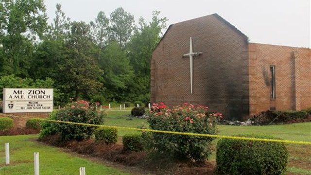 Are African-American churches being targeted in the South?
