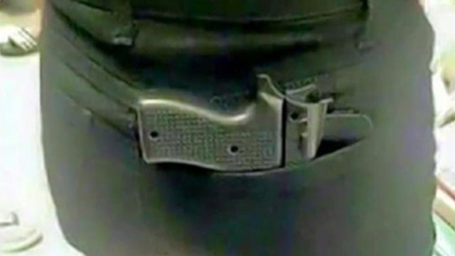 Police warn against gun-shaped iPhone case