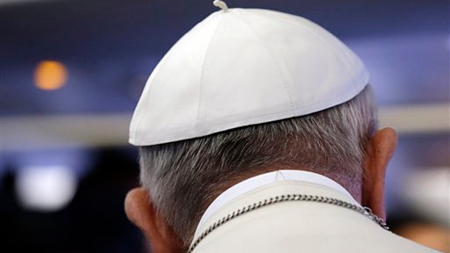 Pope Francis arrives in Ecuador