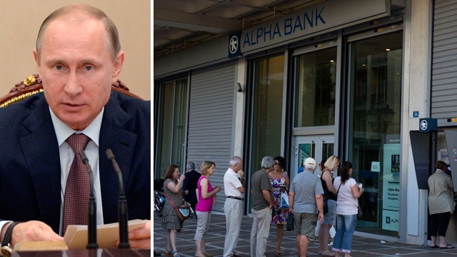 Putin sees opening with instability in Greece