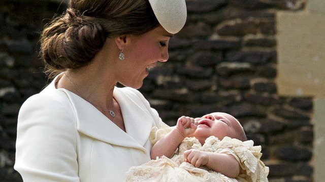Princess Charlotte christened on royal estate in England
