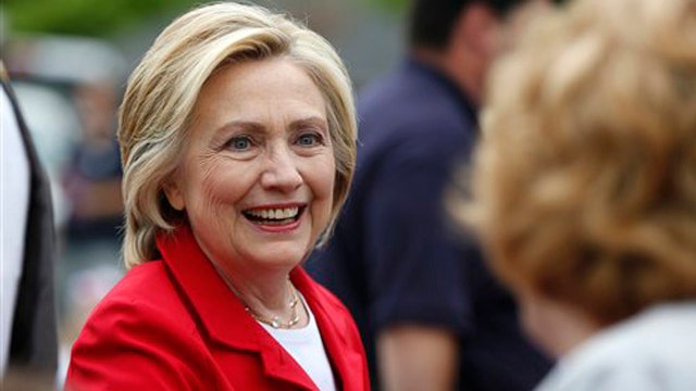 Hillary Clinton roping off press at parade sparks uproar