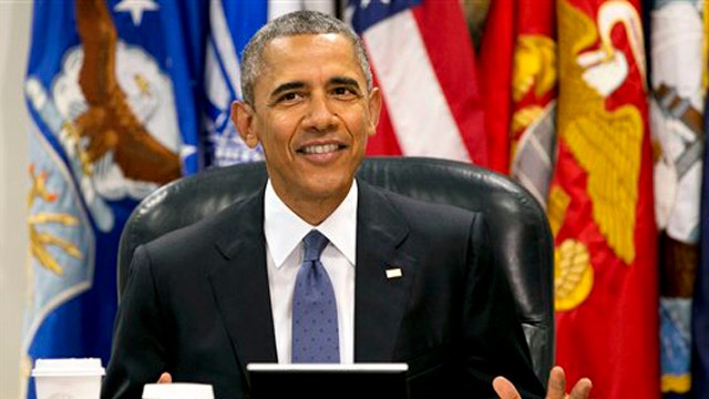 Touting Obama's 'best' week
