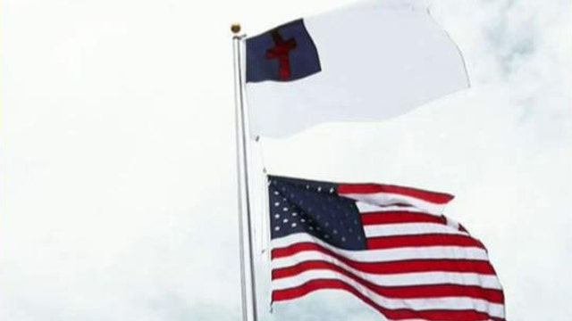 North Carolina church to fly Christian flag over Old Glory