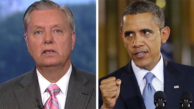 Graham 'losing all respect' for Obama as commander in chief