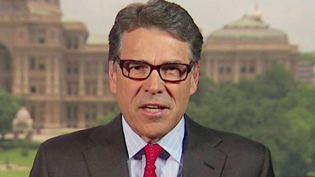 Perry takes offense to Trump's border security remarks