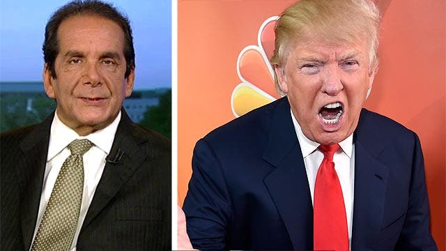 Krauthammer: talking about Trump is "complete waste of time"