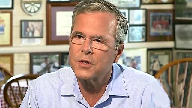 Jeb Bush discusses his campaign, immigration stance