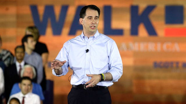 Walker: 'I'm for reform, growth, safety'