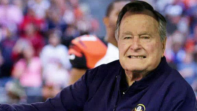 Report: Bush suffers broken bone in neck vertebrae