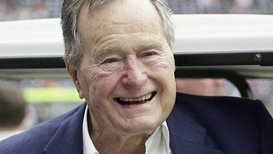 Hw Bush In Fair Condition After Breaking Bone In Neck Office Says No Surgery Needed Fox News