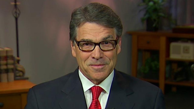 Rick Perry hits back at Trump's border comments