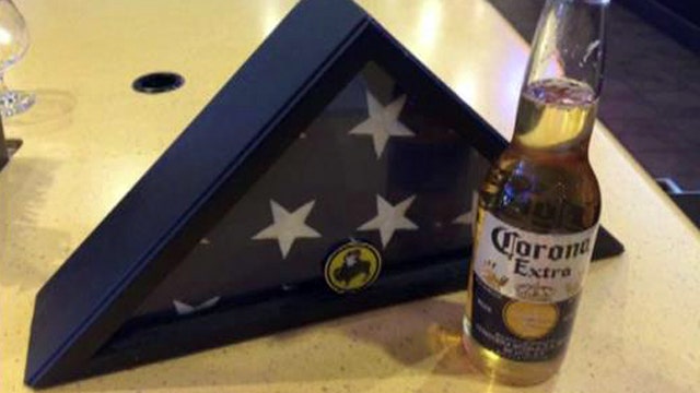 Never-ending toast for fallen soldier goes viral