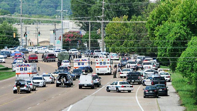 Former US Navy pilot Dan Barks reacts to Chattanooga attack