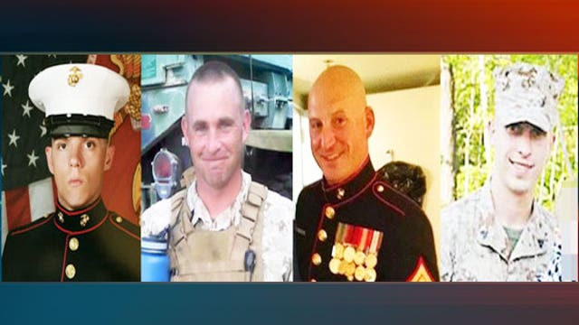 Remains of Marines killed in Chattanooga sent to Dover