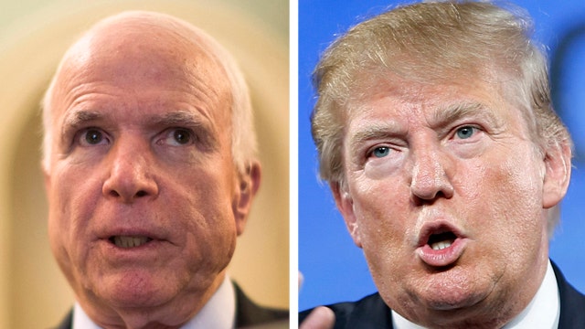 Donald Trump says media distort McCain attack
