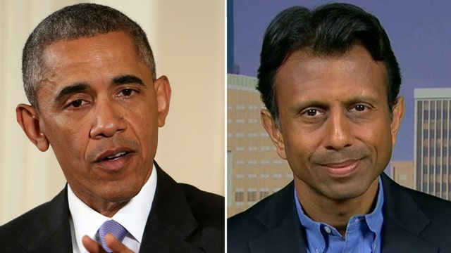 Jindal accuses Obama of mixing politics with tragedy