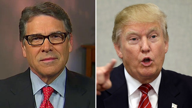 Perry slams Trump: Americans want solutions, not rhetoric