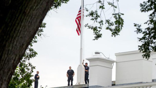 New reaction as WH lowers flags to honor murdered Marines