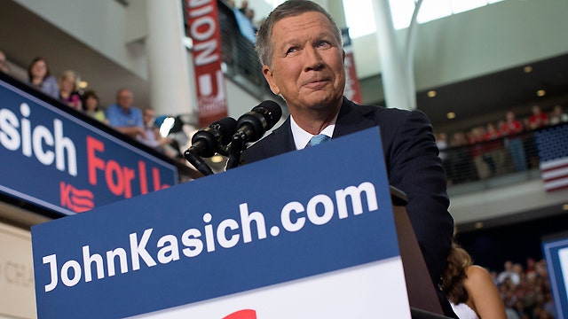 John Kasich becomes 16th candidate to join crowded GOP field