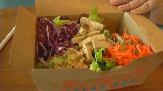 Vegetarian drive-thru opens for business