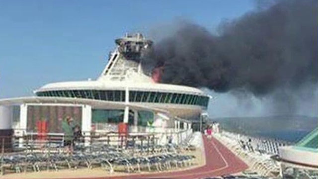 Fire breaks out on Royal Caribbean cruise ship