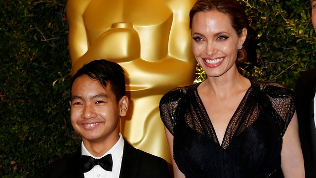 Jolie's son now her co-star