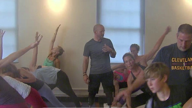 Wounded warriors turn to yoga for healing