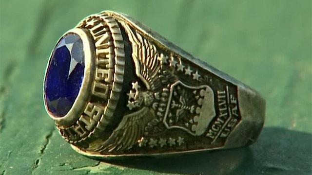 8-year-old hunts for owner of mystery Air Force ring