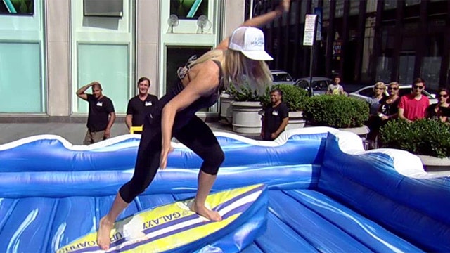 Surf's up on 'Fox & Friends'