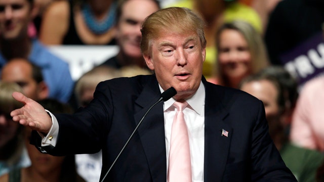 Trump running strong in Iowa, New Hampshire