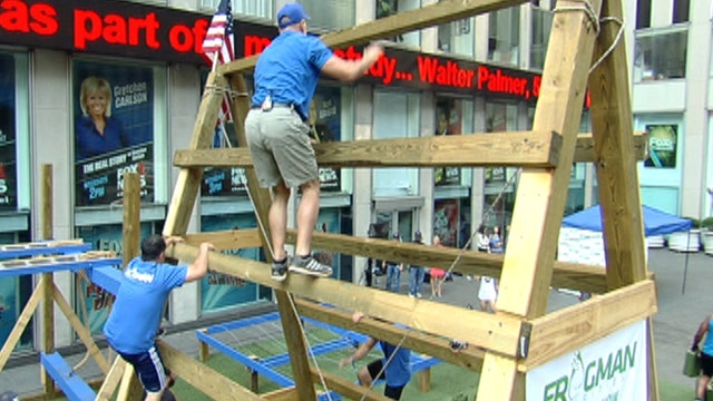 'Fox & Friends' try the Frogman Charities Obstacle Race