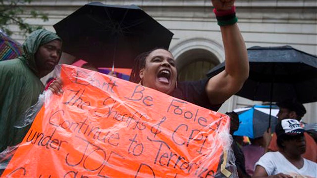 Protests erupt in Cincinnati after police shooting