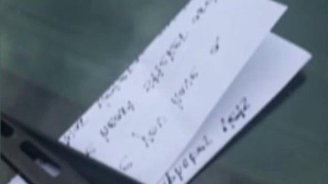 'Deserve to die': Iraq War vet finds hate note on his car