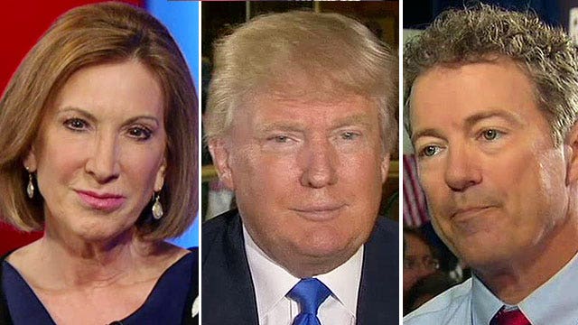 Presidential hopefuls open up in a lightning round