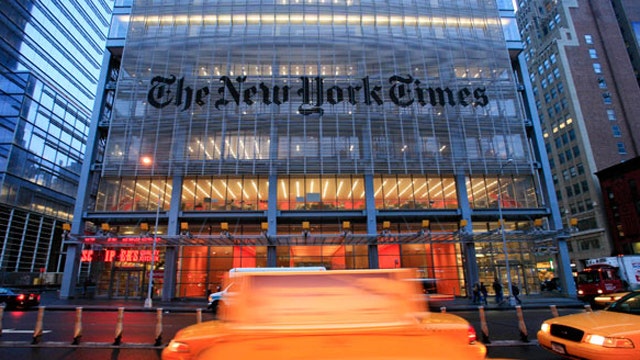 New York Times under fire for inaccurate story on Hillary