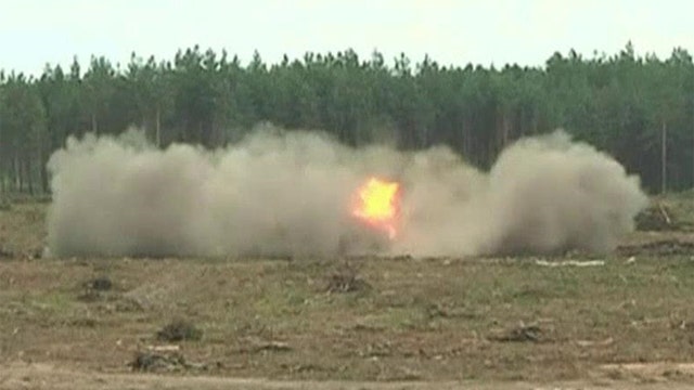 Helicopter crashes at Russian air show
