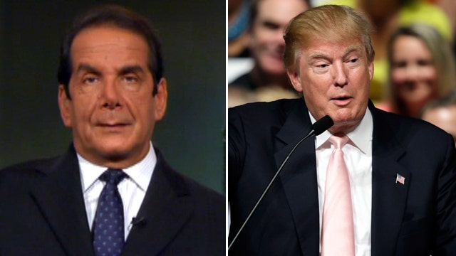 Krauthammer: I don’t expect Trump to throw insults at debate