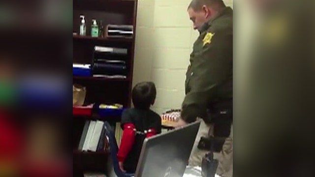 Students shackled: Sheriff sued for handcuffing kids
