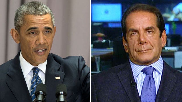 Krauthammer slams Obama's divisive rhetoric on Iran