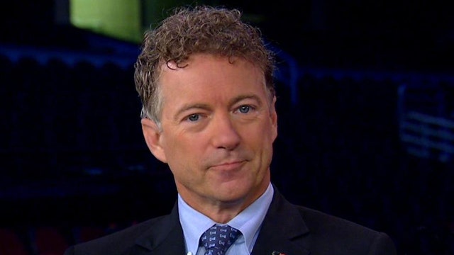 How is Rand Paul preparing for his first national debate?