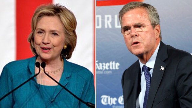 Is Clinton putting Bush in crosshairs a winning strategy?