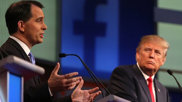 GOP candidates take stage for conservative gathering