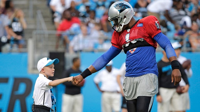 Sick boy steps in as Panthers honorary coach