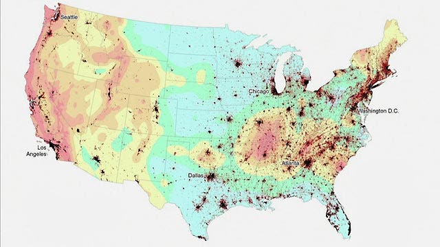 143M Americans live in earthquake-prone areas in 48 states