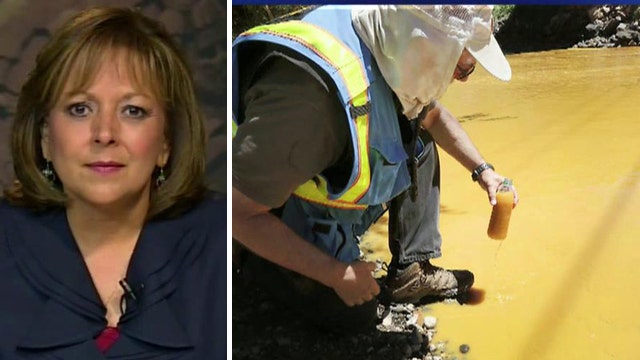 New Mexico governor slams EPA over toxic mine spill