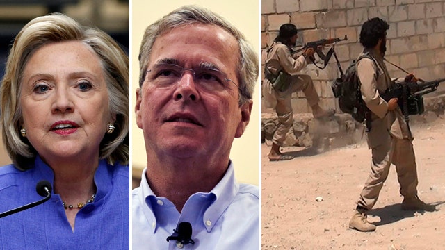 Jeb Bush links Hillary Clinton to the rise of ISIS 